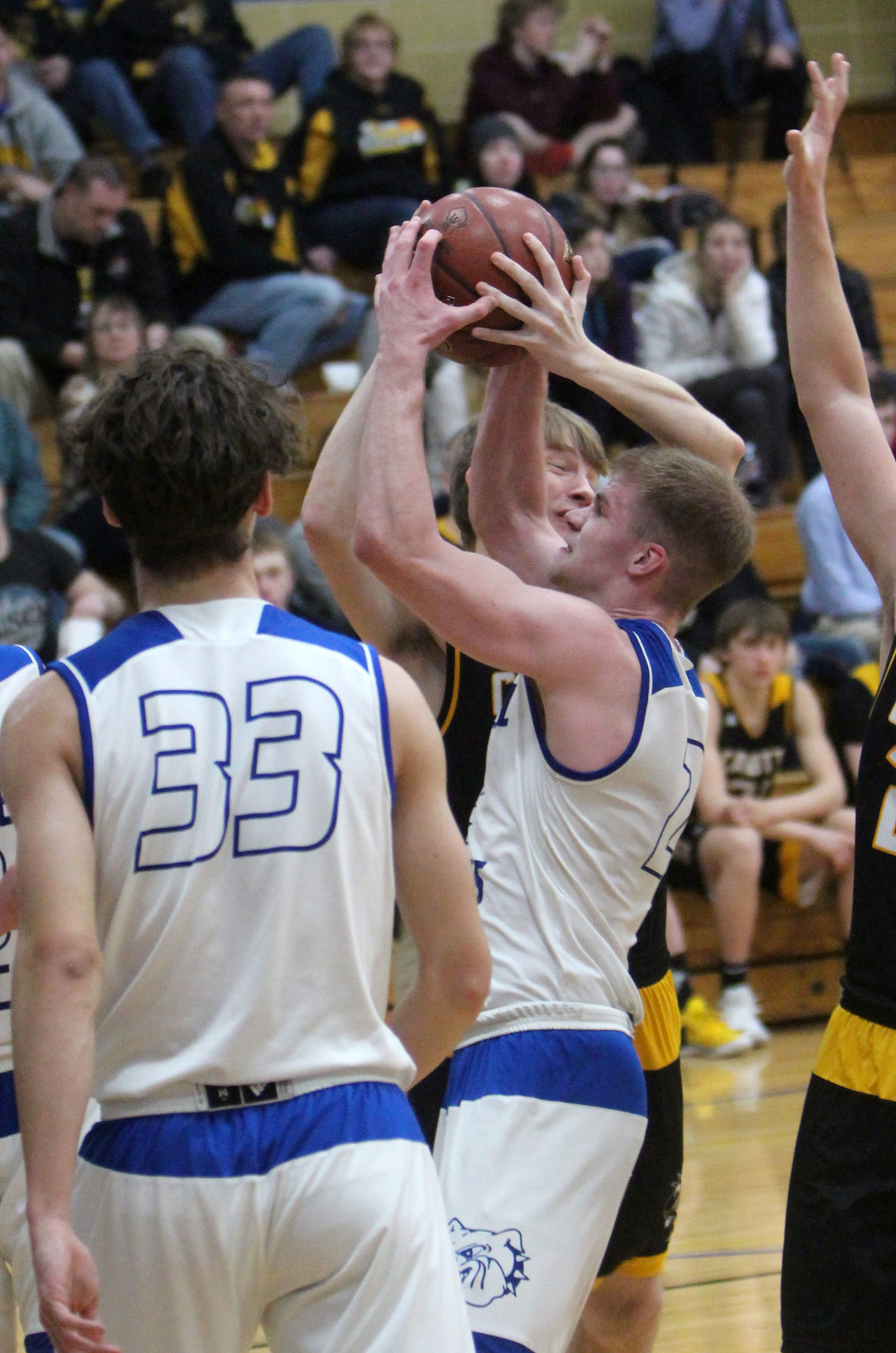 Cadott at McDonell boys basketball 1-15-19